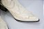 Bota Feminina Durango Cano Médio/ Bico Fino/ Solado Couro/ Off White/ Off White 7400 - Imagem 8