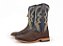 Bota Masculina Durango Solado Couro/ Couro Legitimo de Avestruz/ Cor Azul Marinho 2810 - Imagem 1