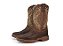 Bota Masculina Durango Solado Jump Diamond/ Bico Quadrado/ Cor Med Dog Café - Imagem 1