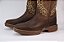 Bota Masculina Durango Solado Jump Diamond/ Bico Quadrado/ Cor Med Dog Café - Imagem 3