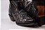 Bota Feminina Goyazes - Bico fino/ Solado couro/ Couro Mustang Preto 256801 - Imagem 6