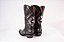 Bota Feminina Goyazes - Bico fino/ Solado couro/ Couro Mustang Preto 256801 - Imagem 7