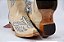 Bota Feminina Goyazes - Bico fino/ Solado couro/ Waco Of White 246802 - Imagem 8