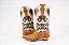 Bota Feminina Goyazes - Bico fino/ Solado couro/ Dakar Havana off White 255803 - Imagem 6