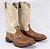 Bota Masculina Classic Solado Gel/ Montana Fulton/Branco - Imagem 8