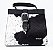 Bolsa Feminina Goyazes Couro Bovino Preto/ Pit Stop Preto B2505-7 - Imagem 5