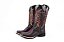 Bota Feminina Craft Boots Flor Rosa - Imagem 1