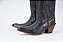 Bota Feminina Durango Indiana Black/ Cano Médio/ Bico Fino/ Solado Couro 707201C1W - Imagem 3