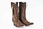 Bota Feminina Durango Cano Médio/ Bico Fino/ Solado Couro/ Cor Camurça Café 7400 - Imagem 7
