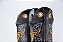 Bota Masculina Mr West B-58 TOURO NEON 1475/ Cabeça Preta/ Cano Preto/ Salto Carrapeta Natural/ Solado Couro - Imagem 2