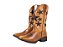 Bota Feminina Mr West - Fóssil Mostarda/Estrela Preta - Solado Flex - B75 Vira Preta 1474 - Imagem 1