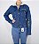 Jaqueta Feminina Jeans Grace Escura - Imagem 1