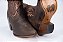 Bota Feminina Durango Cano Médio/ Bico Fino/ Solado Couro/ Cor Med Dog Med Dog 7500 - Imagem 9