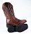Bota Feminina Mr West Fóssil Sella/Flay Sella/ Solado Flex/ Bico Quadrado/ Vira Preta/ Cor 1474 B-79 BD124PTO - Imagem 10