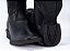 Bota Feminina Mr West Fóssil Preto/ Flay Preta/ Solado Flex/ Bico Quadrado/ Vira Preta/ Cor 1474 B-77 Cruz Preta - Imagem 7