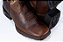 Bota Masculina Mr West B-36 852 BC/AM/ Cor 1474 Fóssil Tabaco/ Flat Tabaco/ Solado Flex/ Bico Quadrado/ Vira Cor Café - Imagem 9