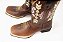 Bota Feminina Craft Boots Solado Flex/ Café/ Bordado Indio - Imagem 5