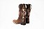 Bota Feminina Craft Boots Solado Flex/ Café/ Bordado Indio - Imagem 8