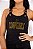 Regata Feminina Thankfield Fivela Preta e Dourada - Imagem 4
