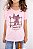 T-SHIRT Feminina Infantil Ox Horns Rosa 534 - Imagem 2