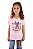 T-SHIRT Feminina Infantil Ox Horns Rosa 534 - Imagem 1