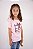 T-SHIRT Feminina Infantil Ox Horns Rosa 534 - Imagem 3
