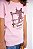 T-SHIRT Feminina Infantil Ox Horns Rosa 534 - Imagem 4