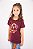 T-SHIRT Feminina Infantil Ox Horns Vinho 5334 - Imagem 3