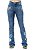 Calça Feminina Zenz - Jeans Camp - Imagem 1