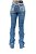 Calça Feminina Zenz - Jeans Valey - Imagem 1