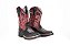 Bota Masculina FYD Solado Jump Cor Preto/Vermelho - Imagem 6