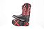 Bota Masculina FYD Solado Jump Cor Preto/Vermelho - Imagem 12