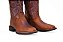 Bota Masculina Classic Solado Gel Montana Sela/Sela Azul - Imagem 8
