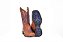 Bota Masculina Classic Solado Gel Montana Sela/Sela Azul - Imagem 9