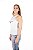 Regata Feminina Dallas Branco Silk Preto Moiadeiros CMRF127 - Imagem 3