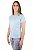 T -Shirt Básica Feminina Azul Bebê Moiadeiros CMF2444 - Imagem 4