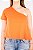T -Shirt Decatur Feminina Básica Laranja Moiadeiros CMF2470 - Imagem 1