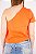 T -Shirt Decatur Feminina Básica Laranja Moiadeiros CMF2470 - Imagem 6