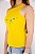 Regata Feminina Dallas Amarelo Silk Brasil Moiadeiros REG227 - Imagem 4