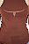 Regata Feminina Moiadeiros Dallas Marrom Silk Marrom REG231 - Imagem 7
