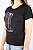Camiseta Feminina Apache Preta Modelo 05 - Imagem 4