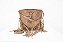 Bolsa Feminina Berelina couro com Franja cor Apricot - Imagem 1