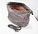 Bolsa Feminina Couro cor Cinza - Imagem 7