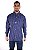 Camisas Classic manga Longa Azul Marinho - Imagem 1