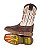 Bota Masculina Durango Solado Tougher Cor 2410 Red Dog Marfim - Imagem 12
