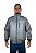 Jaqueta masculina Ariat Nylon Cinza Dourado - Imagem 1