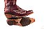 Bota Feminina Goyazes Bico Fino Cano super longo Com zíper lateral Cor - Dallas pinhão / Dallas Pinhão Solado em couro Cod fornecedor - 269806-CC_01 - Imagem 17