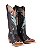 Bota Feminina Goyazes Bico Fino Solado em couro Cano médio Cor - Couro Bison preto USA/Couro Bison preto USA Cod Fornecedor - 266801-CC_03 - Imagem 6