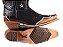 Bota Feminina Goyazes Bico Fino Solado em couro Cano médio Cor - Couro Bison preto USA/Couro Bison preto USA Cod Fornecedor - 266801-CC_03 - Imagem 14