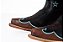 Bota Feminina Goyazes Bico Fino Solado em couro Cano médio Cor - Couro Bison preto USA/Couro Bison preto USA Cod Fornecedor - 266801-CC_03 - Imagem 5
